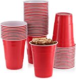 12Oz Red Beer Cups 20X50 X1000
