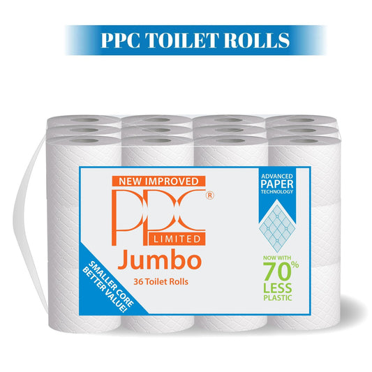PPC JUMBO TOILET PAPER X 36PCS