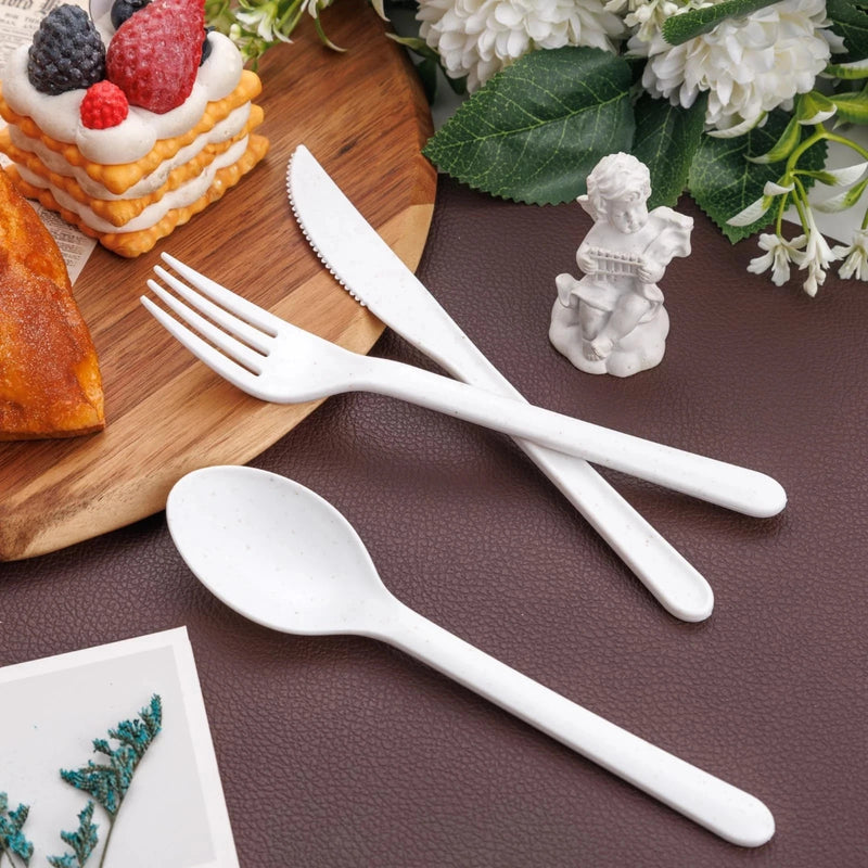Reusable Plastic Cutlery Set X 250Pcs