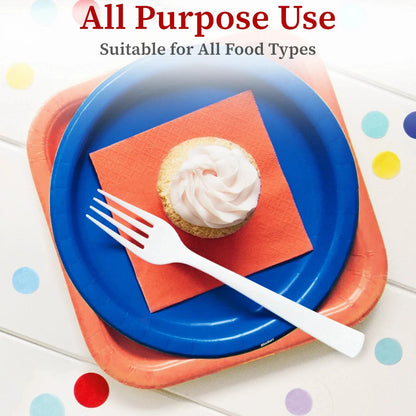 Reusable Plastic Cutlery Set X 250Pcs